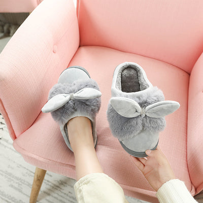Pantuflas de Invierno Tipo Tacón Alto con Suela Gruesa y Forro de Algodón - Image 16