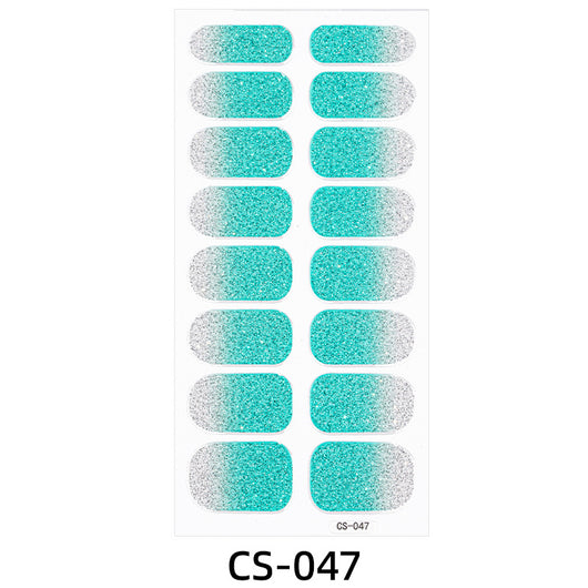 Calcomanías de Uñas Degradado Polvo de Cebolla - Manicura Profesional - Image 3