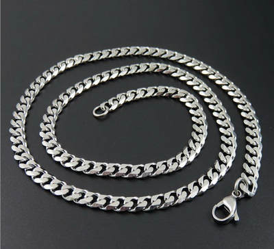 Cadena Cubana de Acero Titanio Europeo y Americano - Image 20