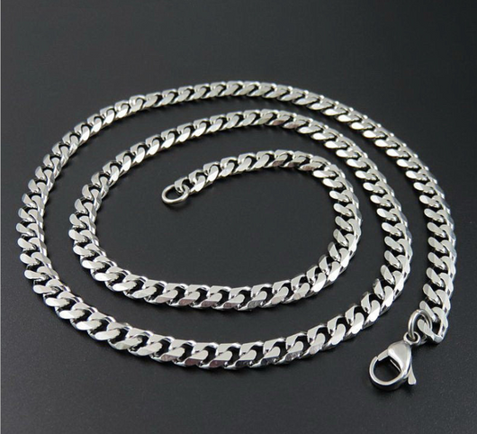 Cadena Cubana de Acero Titanio Europeo y Americano - Image 20