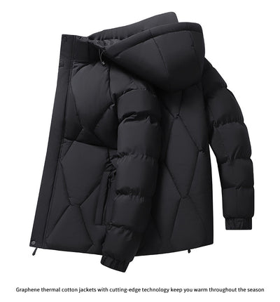 Chaqueta de Invierno para Hombre con Acolchado de Algodón - Calidez y Estilo - Image 18