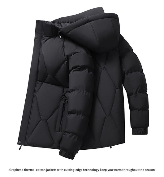 Chaqueta de Invierno para Hombre con Acolchado de Algodón - Calidez y Estilo - Image 18