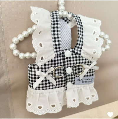 Vestido Pastoral Ligero para Perros y Gatos con Arnés de Tracción - Image 13