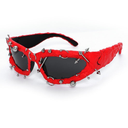 Gafas de Sol Punk con Remaches Decorativos - Estilo Street - Image 13