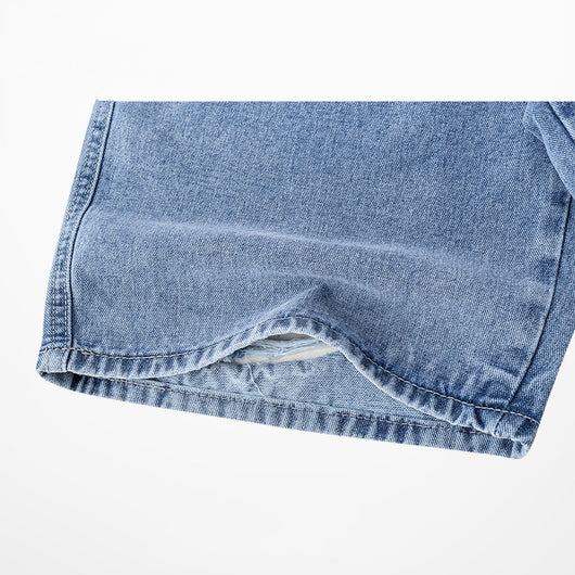 Shorts de Mezclilla Rotos Ajustados para Hombre - Image 4