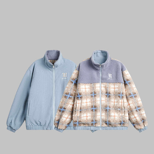 Abrigo Reversible de Lana de Cordero y Algodón - Image 2