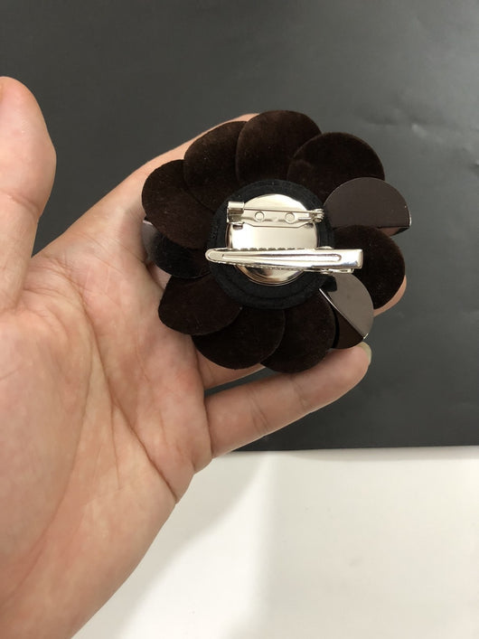 Broche Floral de Franela - Accesorio Multiuso para Cabello, Bolso y Moda - Image 11