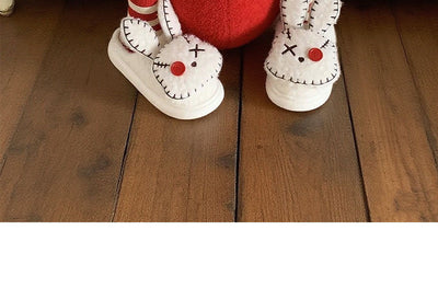 Pantuflas de Algodón con Personalidad Villana - Conejo Pirata para Mujer - Image 19