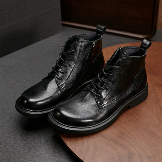 Botas Martin de Cuero Genuino para Hombre - Estilo y Durabilidad - Image 2