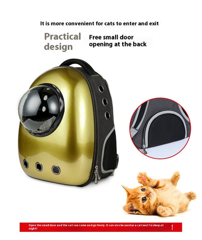 Mochila Transportadora Espacial para Mascotas - Transpirable y Portátil - Image 18