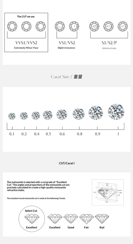 Aretes de Plata S925 con Diamantes Brillantes Estilo Urbano Versátil - Image 11