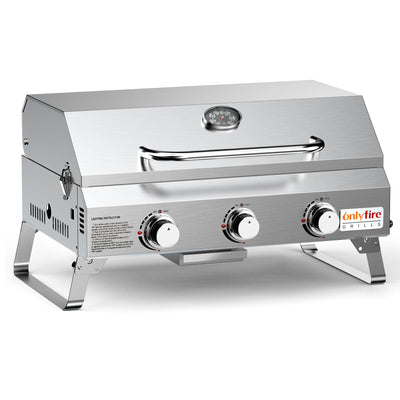 Asador de Gas de Escritorio con 3 Quemadores - Image 2