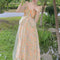 Vestido Hada de Malla con Patchwork Estampado