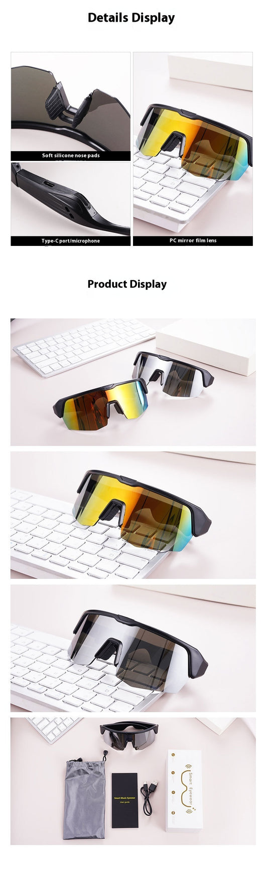 Gafas de Sol Inteligentes Bluetooth con Audio y Llamadas - Image 16