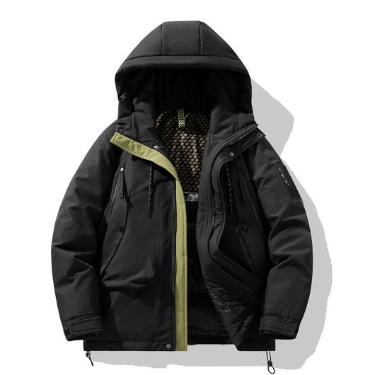 Chaqueta Acolchada Exterior Suelta y Moderna - Image 7