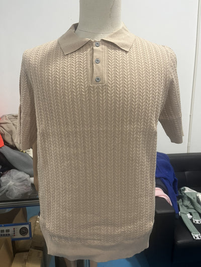 Camisa Tejida Casual para Hombre - Manga Corta Perfecta para Verano - Image 11