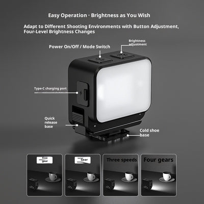 Accesorios de Luz de Relleno con Liberación Magnética Rápida - Image 4