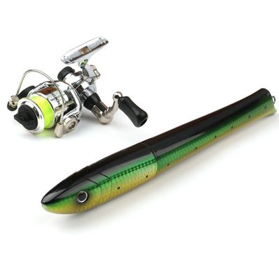 Caña de Pesca Portátil Mini con Carrete - Set Completo para Pesca en Mar - Image 6