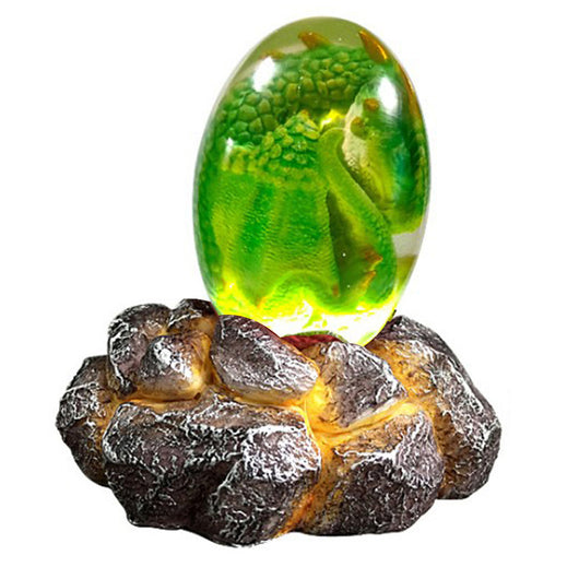 Huevo de Dragón LED con Cristal Mineral - Decoración Feng Shui Recargable - Image 8