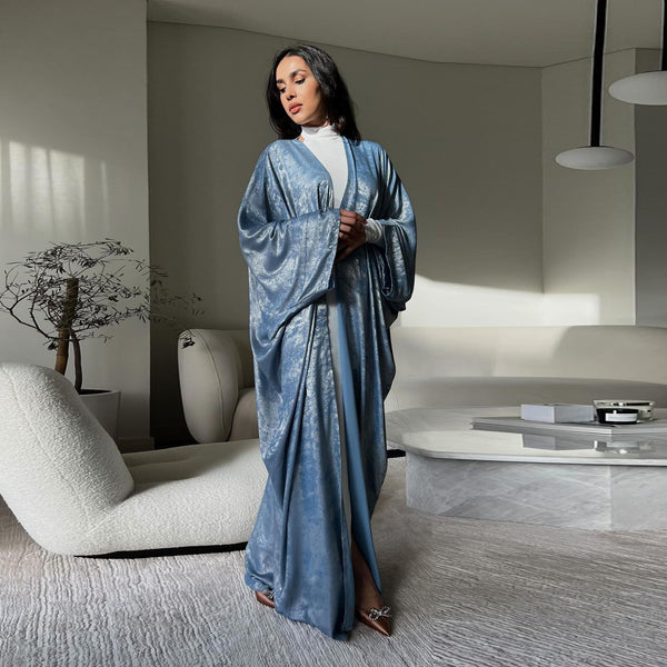 Abaya Elegante con Efecto Bronceado - Ropa Exterior Modesta