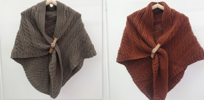 Poncho Triangular de Cuero Hueco Estilo Coreano - Abrigo Elegante de Color Liso - Image 6