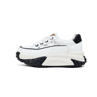 Zapatillas Retro Gruesas con Suela Hueca - Estilo Versátil para Mujer - Image 17