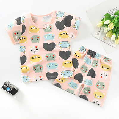 Traje Infantil de Algodón Manga Corta - Image 8