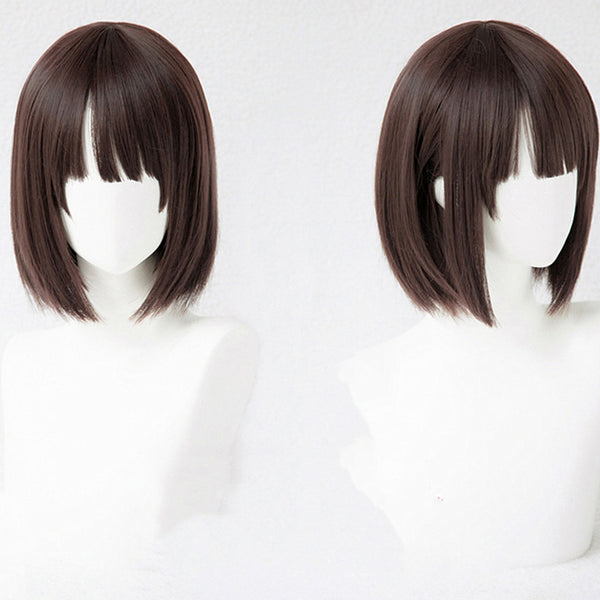 Peluca Minimalista Unisex para Cosplay y Eventos