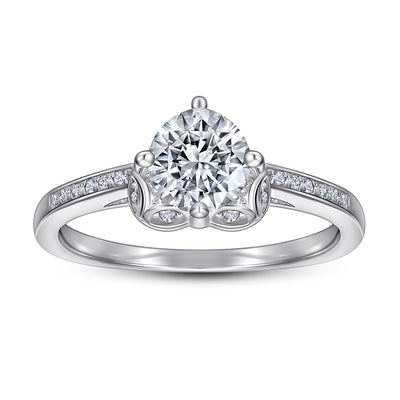 Anillo de Diamante Simulado con Micro Incrustaciones - Diseño Elegante y Moderno - Image 10
