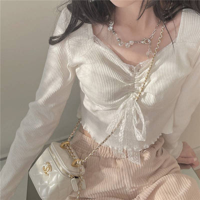 Suéter Elegante con Top Base Integrado para Mujer - Image 3