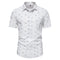Camisa Estampada Blanca para Hombre - Diseño Moderno y Versátil