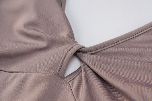 Jumpsuit Deportivo Mujer Escote V Espalda Descubierta Ajustado - Image 17