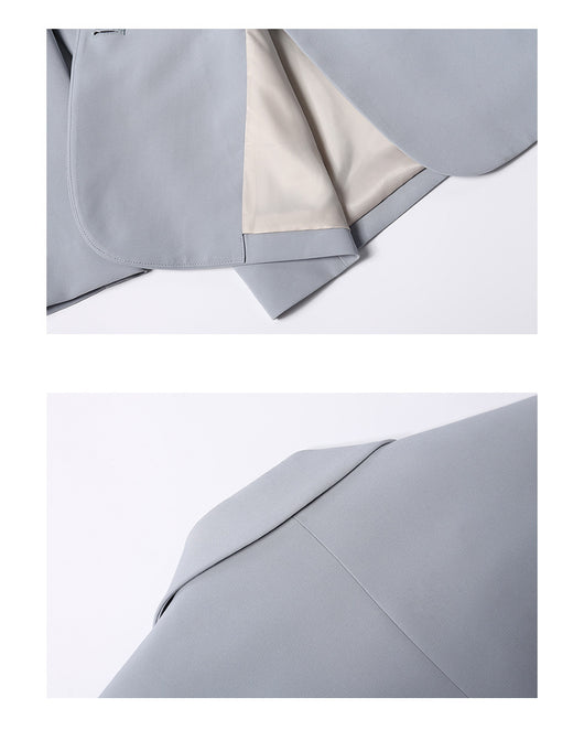 Blazer Morandi Azul Ejecutivo para Oficina y Commute - Image 8