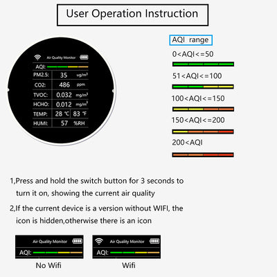 Detector de Calidad del Aire Inteligente WiFi - Image 18