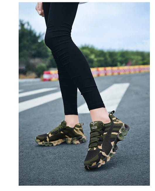 Zapatillas de Running Ultraligeras Camuflaje - Image 9