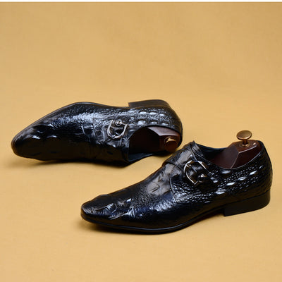 Zapatos de Cuero para Traje de Negocios Hombre - Image 4