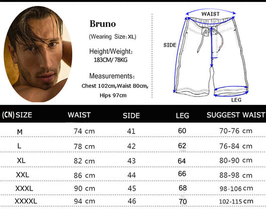 Pantalones Cortos Casuales para Hombre After The Beach Diseño Liso - Image 10