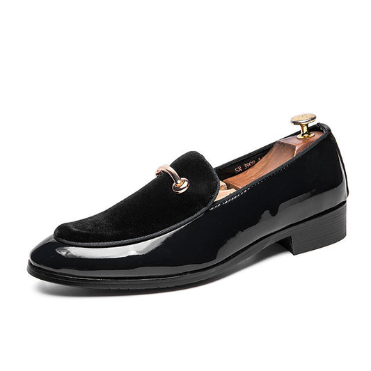 Zapatos de Punta Fina Estilo Británico para Hombre - Diseño Europeo Elegante