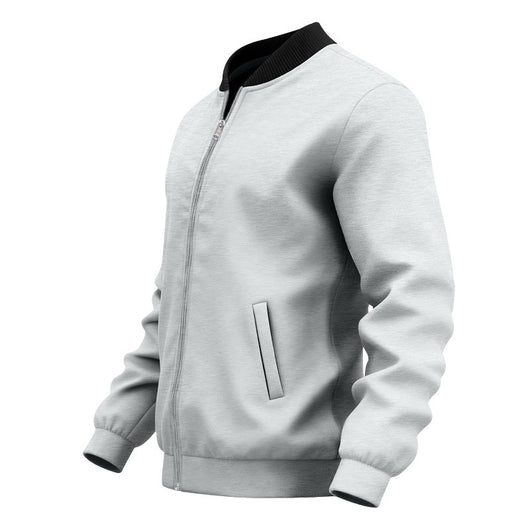Chamarra Minimalista Americana Retro con Cierre y Cuello de Pie - Image 13