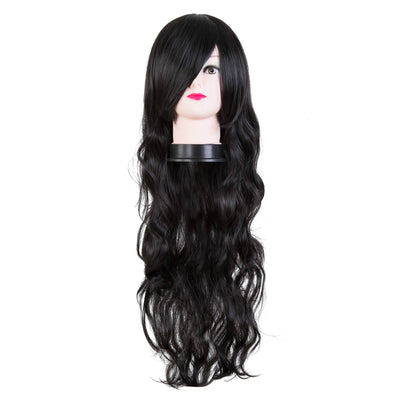Peluca Cosplay Rizada 80CM - Cabello Largo Voluminoso - Image 9
