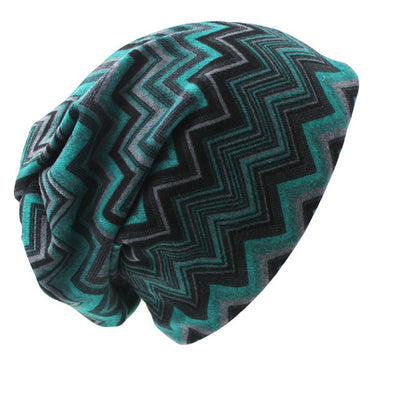 Gorro de Lana a Rayas para Mujer - Image 9
