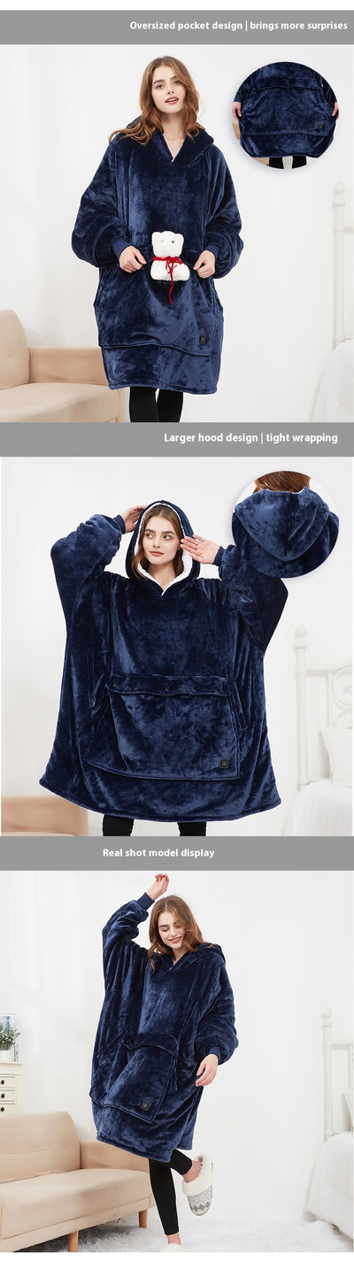 Sudadera Térmica USB con Capucha y Calefacción en 3 Zonas - Image 23