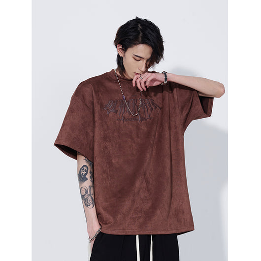 Playera de Gamuza Manga Corta Hombre Estilo Retro Premium - Image 8