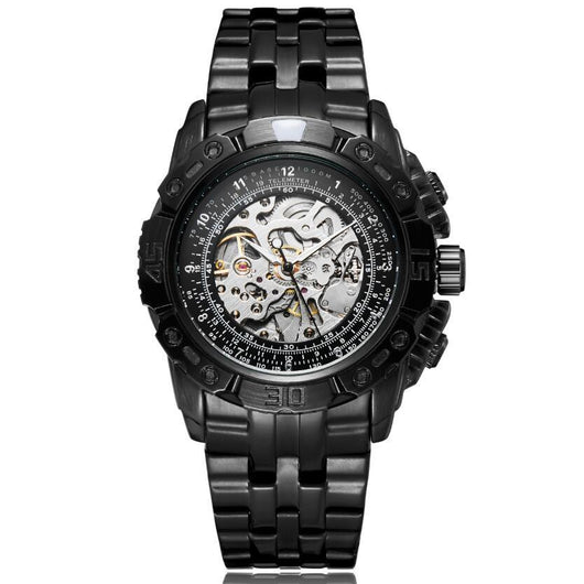 Reloj Automático de Lujo en Acero Inoxidable con Movimiento Visible - Image 14