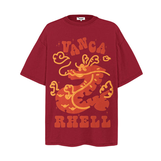 Playera Hombre Dragón Zodiacal - Estampado Fashion