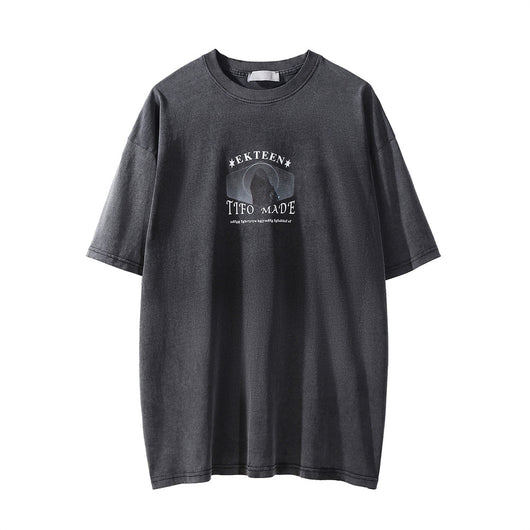 Camiseta Estampada Americana para Hombre - Image 10