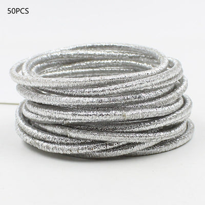 Accesorio Dorado para Cabello con Cuerda Brillante - Adorno de Lujo - Image 3