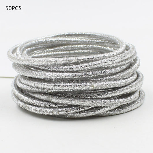 Accesorio Dorado para Cabello con Cuerda Brillante - Adorno de Lujo - Image 3