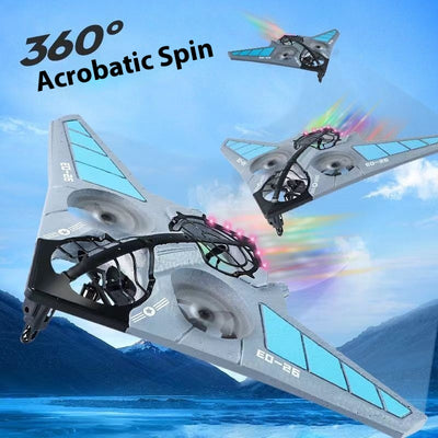 Avión Planeador de Espuma Resistente a Caídas con Control Remoto - Image 8