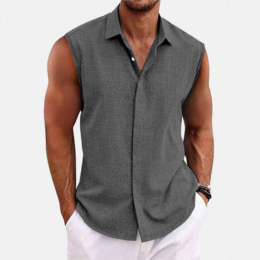 Camisa de Playa con Solapas y Botones - Estilo Summer - Image 4